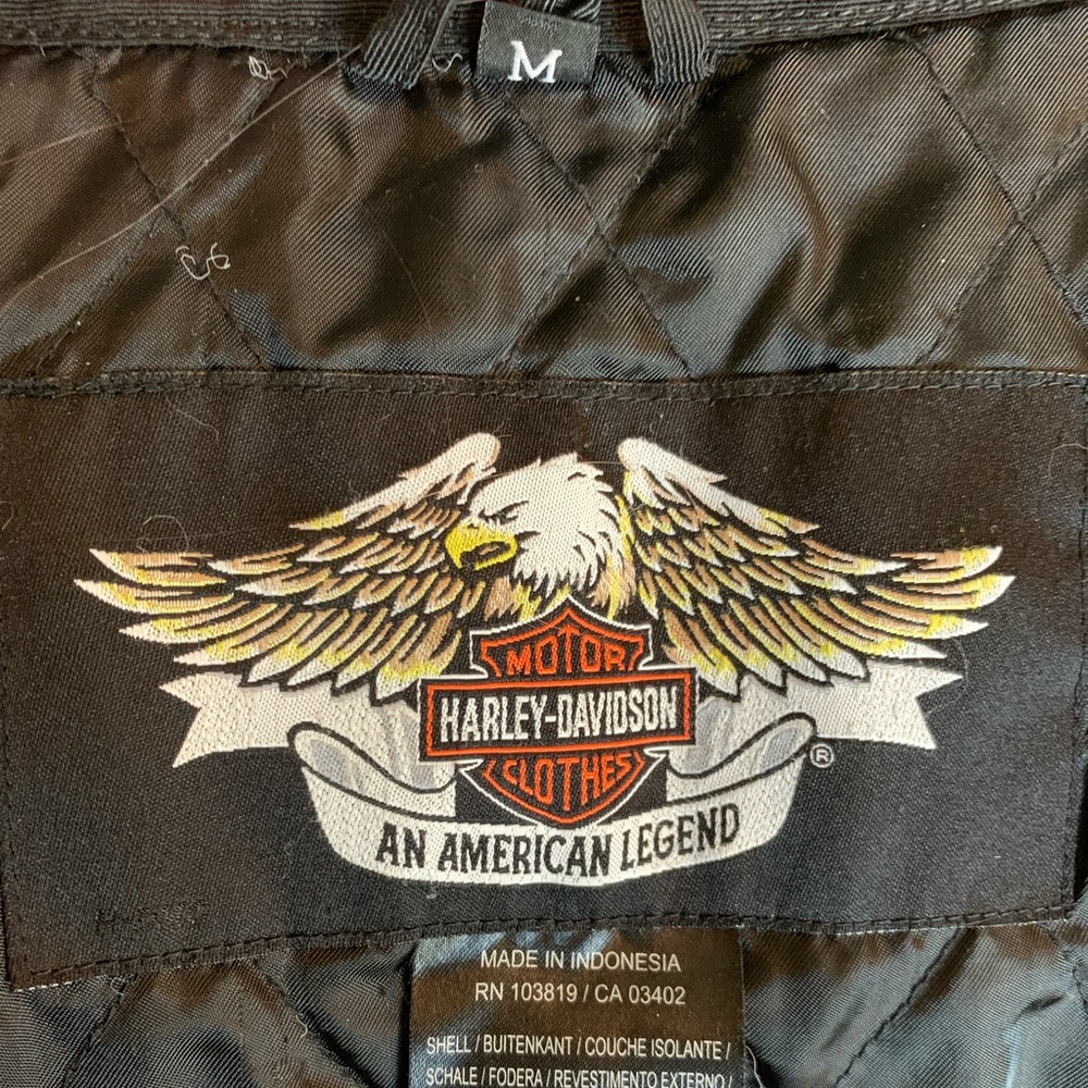 Harley-Davidson Black Hooded Jacket - Picture 5 of 5